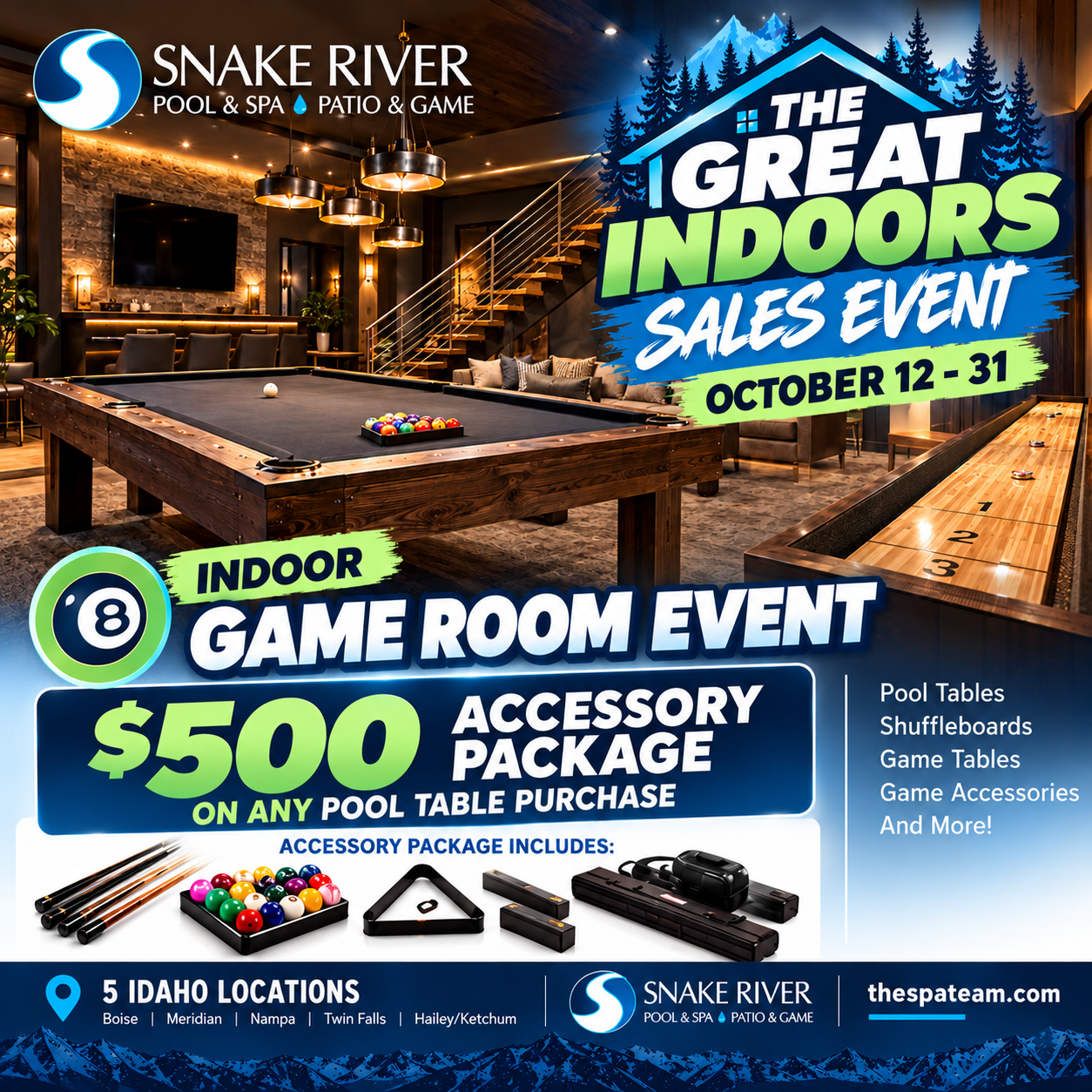 Great Indoors Game Room Sale (1)