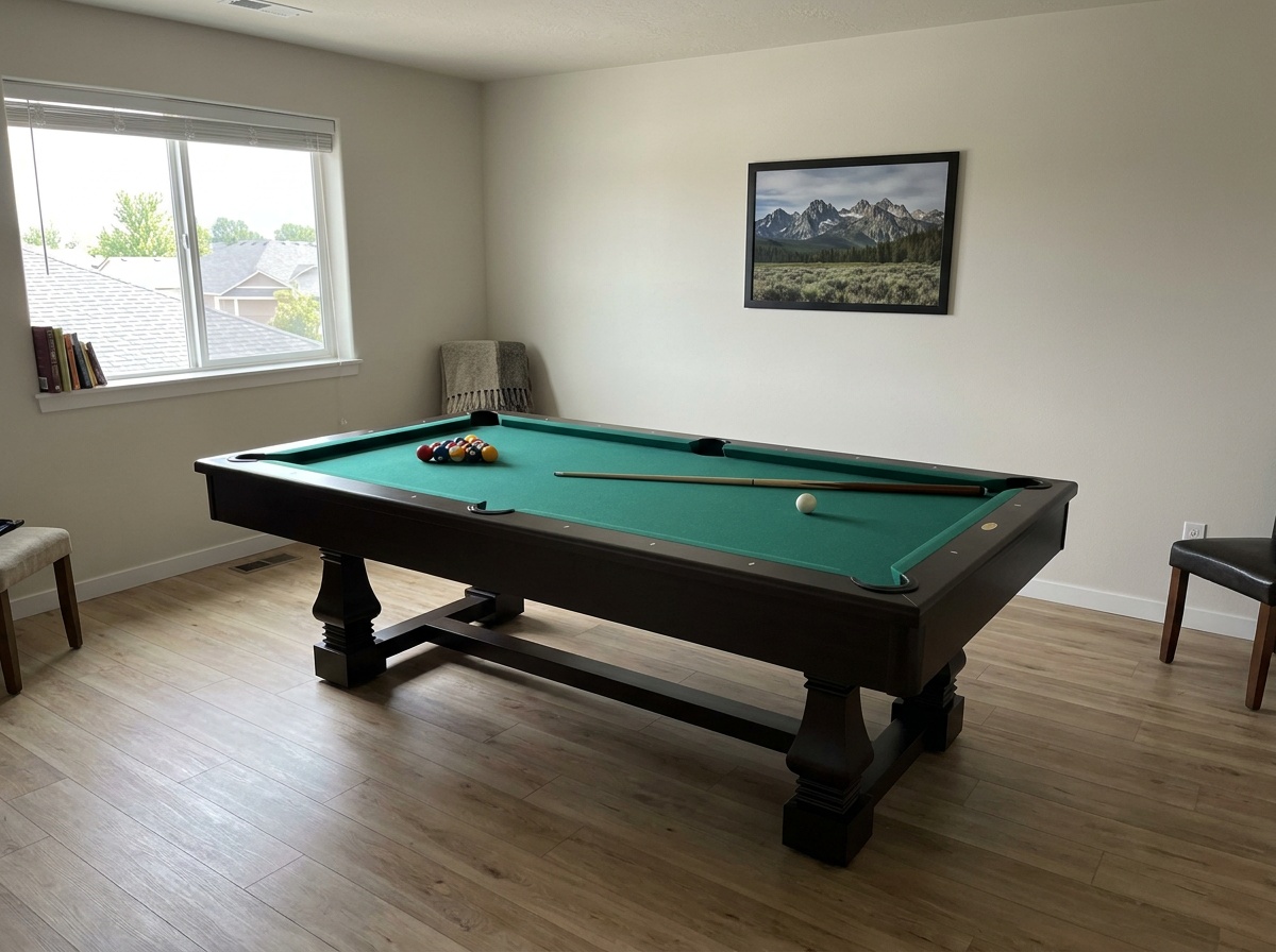 Connelly Westlake pool table in a bonus room